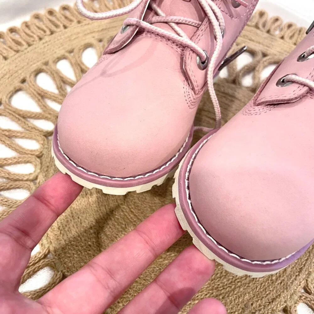 NWT Timberland Toddler Pokey Pine Boot Light Pink Nubuck Size 10